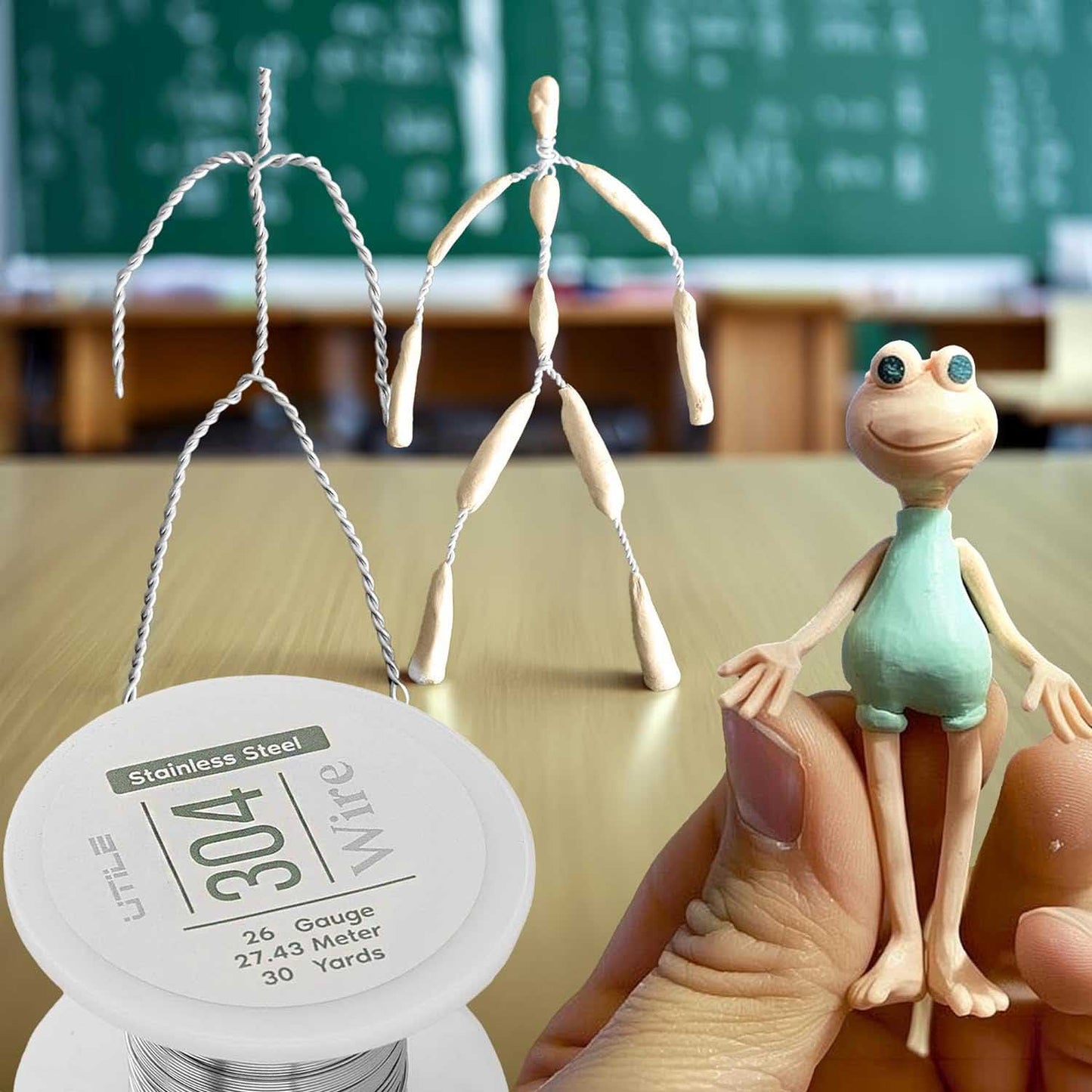 304 Stainless Steel Wire - 26 gauge / 90 feet