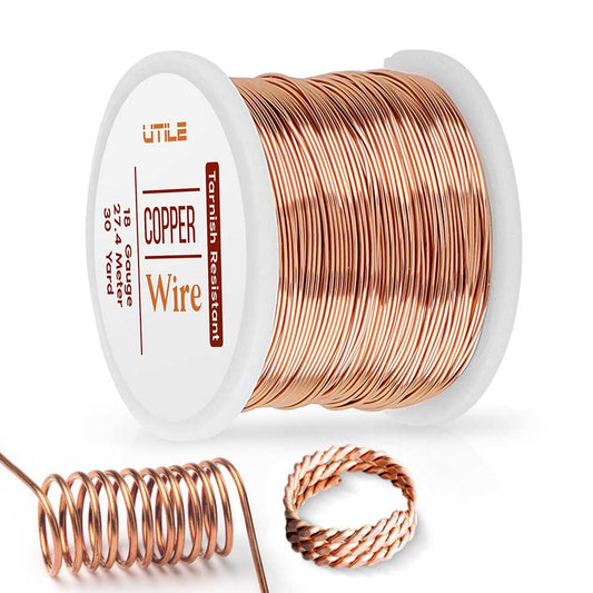 Copper Wire - 18 gauge / 90 feet