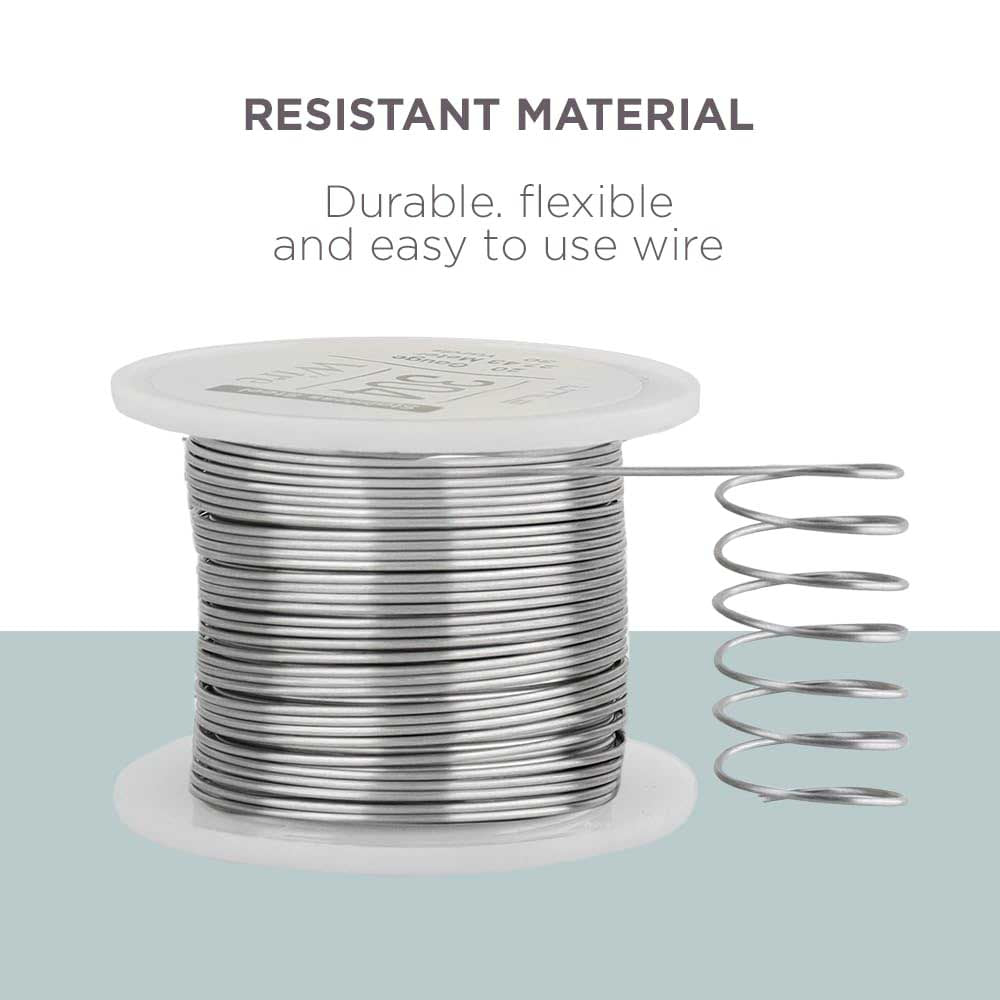 304 Stainless Steel Wire - 24 gauge / 90 feet