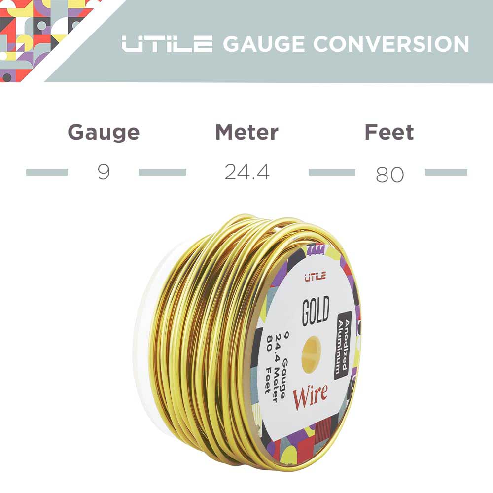 Aluminum Wire - 9 gauge / 80 feet