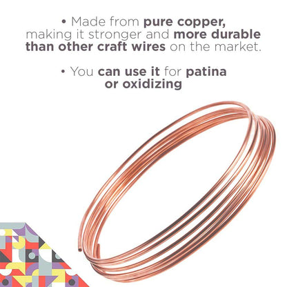 Bare Copper Wire - 20 gauge / 30 yards