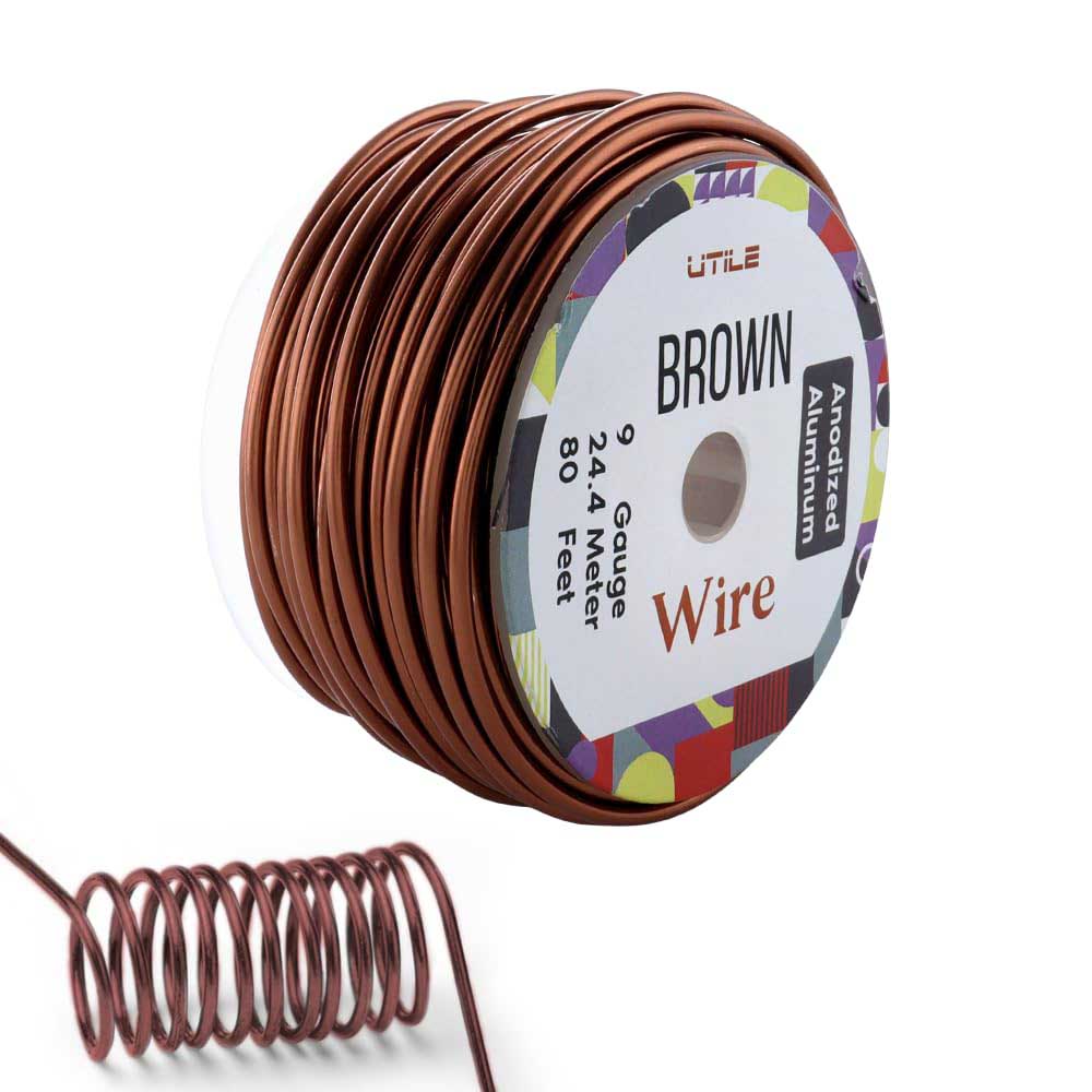 Aluminum Wire - 9 gauge / 80 feet