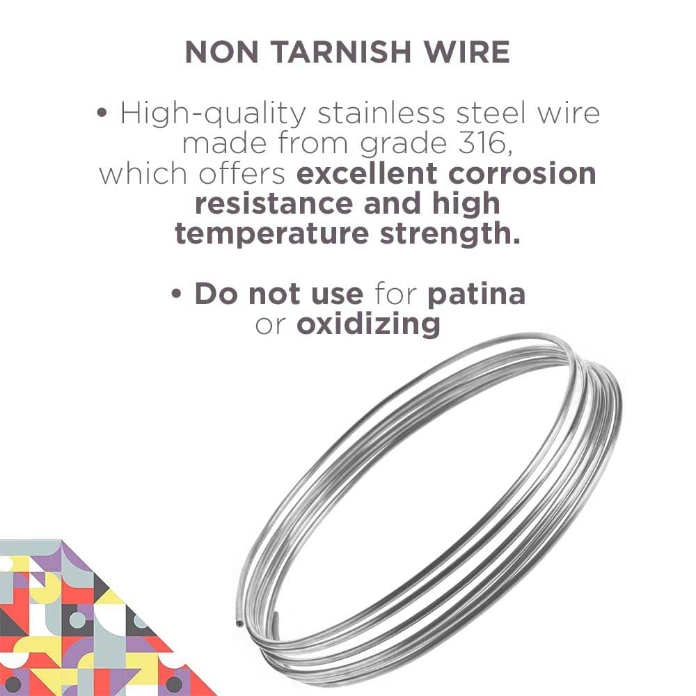 316 Stainless Steel Wire - 20 gauge / 100 feet