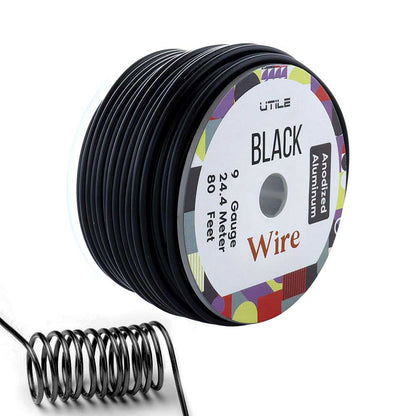 Aluminum Wire - 9 gauge / 80 feet