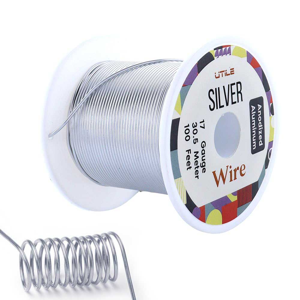 Aluminum Wire - 17 gauge / 100 feet