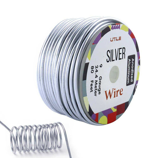 Aluminum Wire - 9 gauge / 80 feet