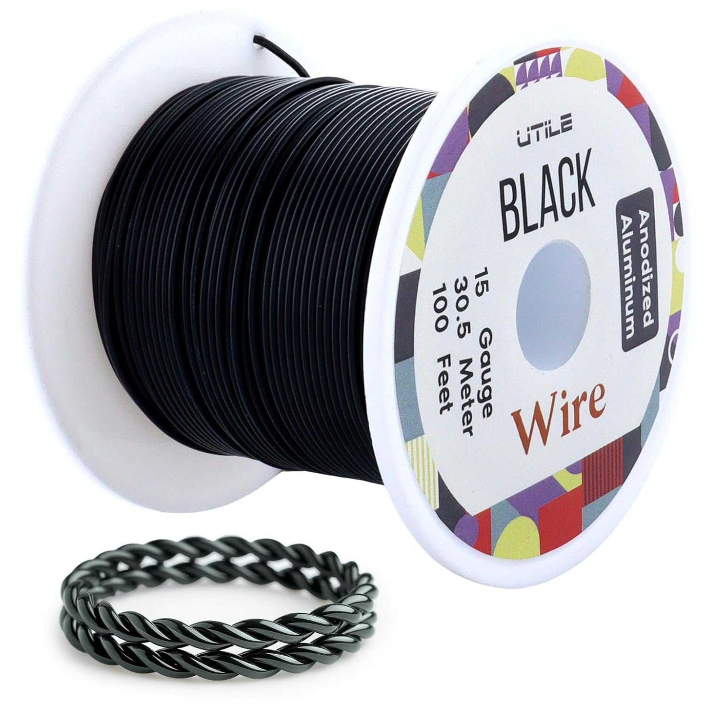 Aluminum Wire - 15 gauge / 100 feet