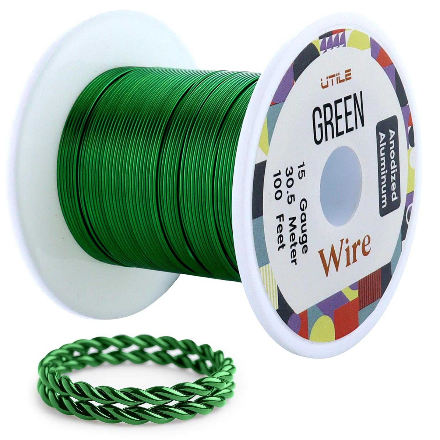 Aluminum Wire - 15 gauge / 100 feet